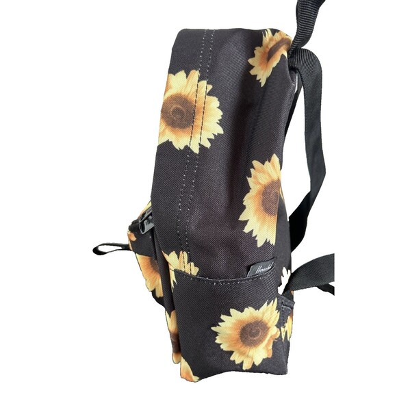 Herschel Supply Co. Sunflower Field Canvas Nova Mini Compact Travel Backpack NEW - Picture 6 of 7